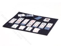 Miniature Patience/Solitaire Card Game for Dollhouses (image for) Miniature Patience/Solitaire Card Game for Dollhouses