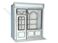 1:24 Scale Miniature Store Front Kit (image for) 1:24 Scale Miniature Store Front Kit