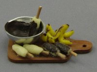Dollhouse Scale Model Food Display (image for) Dollhouse Scale Model Food Display