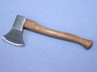 Miniature Axe for Dollhouses (image for) Miniature Axe for Dollhouses