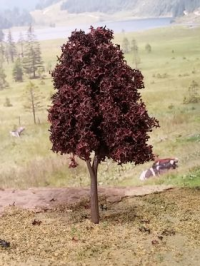 Miniature 3" Red Maple Tree for Dollhouses, 6/pkg (image for) Miniature 3" Red Maple Tree for Dollhouses, 6/pkg