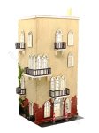 1:144 Scale Miniature Venice Canal House Kit (image for) 1:144 Scale Miniature Venice Canal House Kit