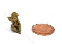Miniature Gold Cherub Figurine for Dollhouses (image for) Miniature Gold Cherub Figurine for Dollhouses