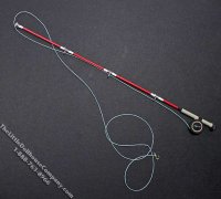 Miniature Surf Fishing Rod for Dollhouses (image for) Miniature Surf Fishing Rod for Dollhouses
