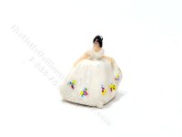Vintage Miniature Handmade Replica Royal Doulton "Kate" Figurine (image for) Vintage Miniature Handmade Replica Royal Doulton "Kate" Figurine