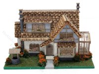 1:144 Scale Storybook Tattington Cottage Assembled Dollhouse (image for) 1:144 Scale Storybook Tattington Cottage Assembled Dollhouse