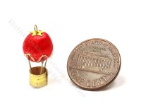 Miniature Hot Air Balloon Ornament for Dollhouses (image for) Miniature Hot Air Balloon Ornament for Dollhouses