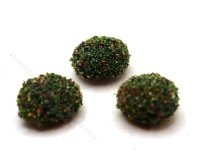 Miniature 3/4" Multicolored Mound Bush (6 pcs) for Dollhouses (image for) Miniature 3/4" Multicolored Mound Bush (6 pcs) for Dollhouses