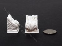 Miniature Cast Corbel Brackets for Dollhouses (2 pc.) (image for) Miniature Cast Corbel Brackets for Dollhouses (2 pc.)