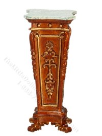 Rectangular Pedestal French Empire Design 1890-1919 (image for) Rectangular Pedestal French Empire Design 1890-1919