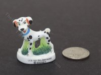 Miniature Collectible Disney "101 Dalmatians" Fève Figurine for Dollhouses (image for) Miniature Collectible Disney "101 Dalmatians" Fève Figurine for Dollhouses