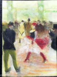 Miniature "A l'Elysee Montmartre" Replica by Larry Morganti (image for) Miniature "A l'Elysee Montmartre" Replica by Larry Morganti