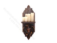 Miniature Signed Cupid Candle Shelf by Michael Mortimer (image for) Miniature Signed Cupid Candle Shelf by Michael Mortimer