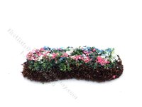 Garden Delights in Flower Bed 1:48 Scale for Dollhouses (image for) Garden Delights in Flower Bed 1:48 Scale for Dollhouses