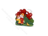 Miniature Handmade Clown Light for Dollhouses (image for) Miniature Handmade Clown Light for Dollhouses