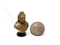 Miniature Queen Victoria Bust Ornament - Bronze (image for) Miniature Queen Victoria Bust Ornament - Bronze