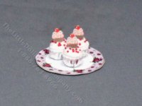 Dollhouse Scale Model Cupcake Cupcakes (image for) Dollhouse Scale Model Cupcake Cupcakes