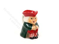 Miniature Philpot Toby Jug for Dollhouses - Red (image for) Miniature Philpot Toby Jug for Dollhouses - Red