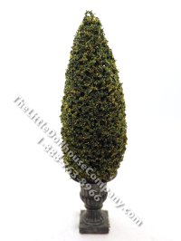 Miniature 5-1/2 inch Topiary in a Black Urn Base for Dollhouses (image for) Miniature 5-1/2 inch Topiary in a Black Urn Base for Dollhouses