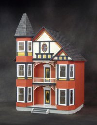 The Painted Lady Dollhouse Kit (image for) The Painted Lady Dollhouse Kit