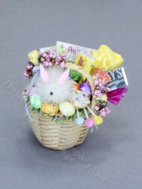 Miniature Easter Basket by Cheryl Warder (image for) Miniature Easter Basket by Cheryl Warder