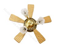 Miniature 12V Ceiling Light and Fan for Dollhouses (image for) Miniature 12V Ceiling Light and Fan for Dollhouses