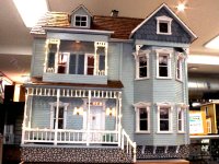 Vintage Assembled Country Victorian Dollhouse (image for) Vintage Assembled Country Victorian Dollhouse
