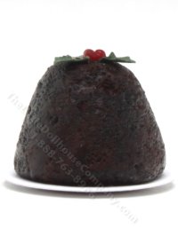 Miniature Christmas Plum Pudding by Charlotte Willmott (image for) Miniature Christmas Plum Pudding by Charlotte Willmott