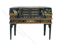 Miniature 18th Century Chionise Desk for Dollhouses (image for) Miniature 18th Century Chionise Desk for Dollhouses