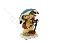 Vintage Miniature Collectible Olszewski Hummel 1988 "Stormy Weather" 251-P 2nd Release (image for) Vintage Miniature Collectible Olszewski Hummel 1988 "Stormy Weather" 251-P 2nd Release
