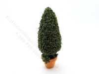 Miniature 3.5 inch Mossy Topiary for Dollhouses (image for) Miniature 3.5 inch Mossy Topiary for Dollhouses