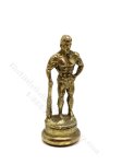 Miniature Greek Statuette for Dollhouses - Bronze (image for) Miniature Greek Statuette for Dollhouses - Bronze