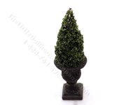 Miniature 3 inch Topiary in ornamental base for Dollhouses (image for) Miniature 3 inch Topiary in ornamental base for Dollhouses