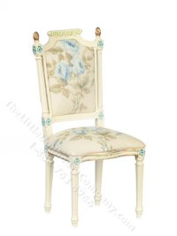 Miniature Empire Style Side Chair for Dollhouses (image for) Miniature Empire Style Side Chair for Dollhouses