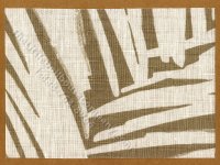 Miniature Light Brown and White Modern Abstract Rug for Dollhouses - 5" x 7" (image for) Miniature Light Brown and White Modern Abstract Rug for Dollhouses - 5" x 7"