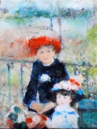 "Two Sisters" Replica Painting by Larry Morganti (image for) "Two Sisters" Replica Painting by Larry Morganti