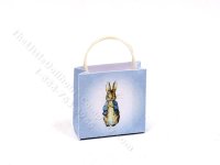 Miniature Small Peter Rabbit Paper Bag for Dollhouses (image for) Miniature Small Peter Rabbit Paper Bag for Dollhouses