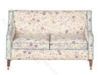 Miniature Modern Sofa for Dollhouses (image for) Miniature Modern Sofa for Dollhouses