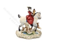 Vintage Miniature Collectible Olszewski Goebel 1985 "Hunt with Hounds" 611-P (image for) Vintage Miniature Collectible Olszewski Goebel 1985 "Hunt with Hounds" 611-P