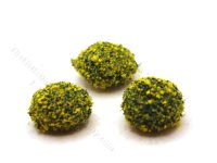 Miniature 1 inch Yellow Mound Bush (3 pack) for Dollhouses (image for) Miniature 1 inch Yellow Mound Bush (3 pack) for Dollhouses