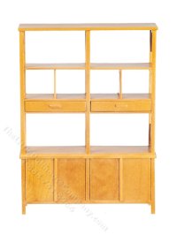 Miniature Mid Century Display Cabinet for Dollhouses (image for) Miniature Mid Century Display Cabinet for Dollhouses