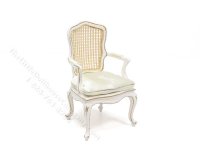 Miniature Caned Hepplewhite Chair for Dollhouses (image for) Miniature Caned Hepplewhite Chair for Dollhouses