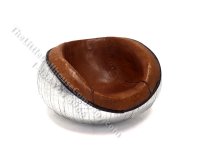 Miniature Metal Bowl Lounge Chair w/ Leather Seat Pad by PRD Miniatures (image for) Miniature Metal Bowl Lounge Chair w/ Leather Seat Pad by PRD Miniatures