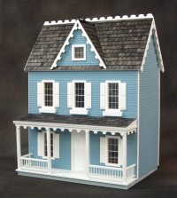 Vermont Farmhouse Jr. Dollhouse Kit (image for) Vermont Farmhouse Jr. Dollhouse Kit