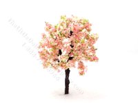 Miniature 4" Pink Cherry Blossom Tree for Dollhouses (image for) Miniature 4" Pink Cherry Blossom Tree for Dollhouses