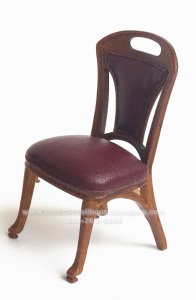 Miniature Art Nouveau Chair (image for) Miniature Art Nouveau Chair