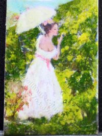 "Summer Day" Replica Painting by Larry Morganti (image for) "Summer Day" Replica Painting by Larry Morganti