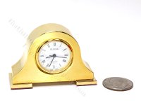 Miniature 1988 Bulova Mantle Clock for Dollhouses (image for) Miniature 1988 Bulova Mantle Clock for Dollhouses
