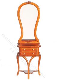 Miniature Victorian Dressing Table for Dollhouses (image for) Miniature Victorian Dressing Table for Dollhouses
