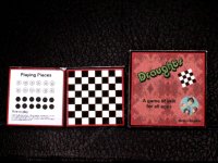 Miniature Draughts Board Game (image for) Miniature Draughts Board Game